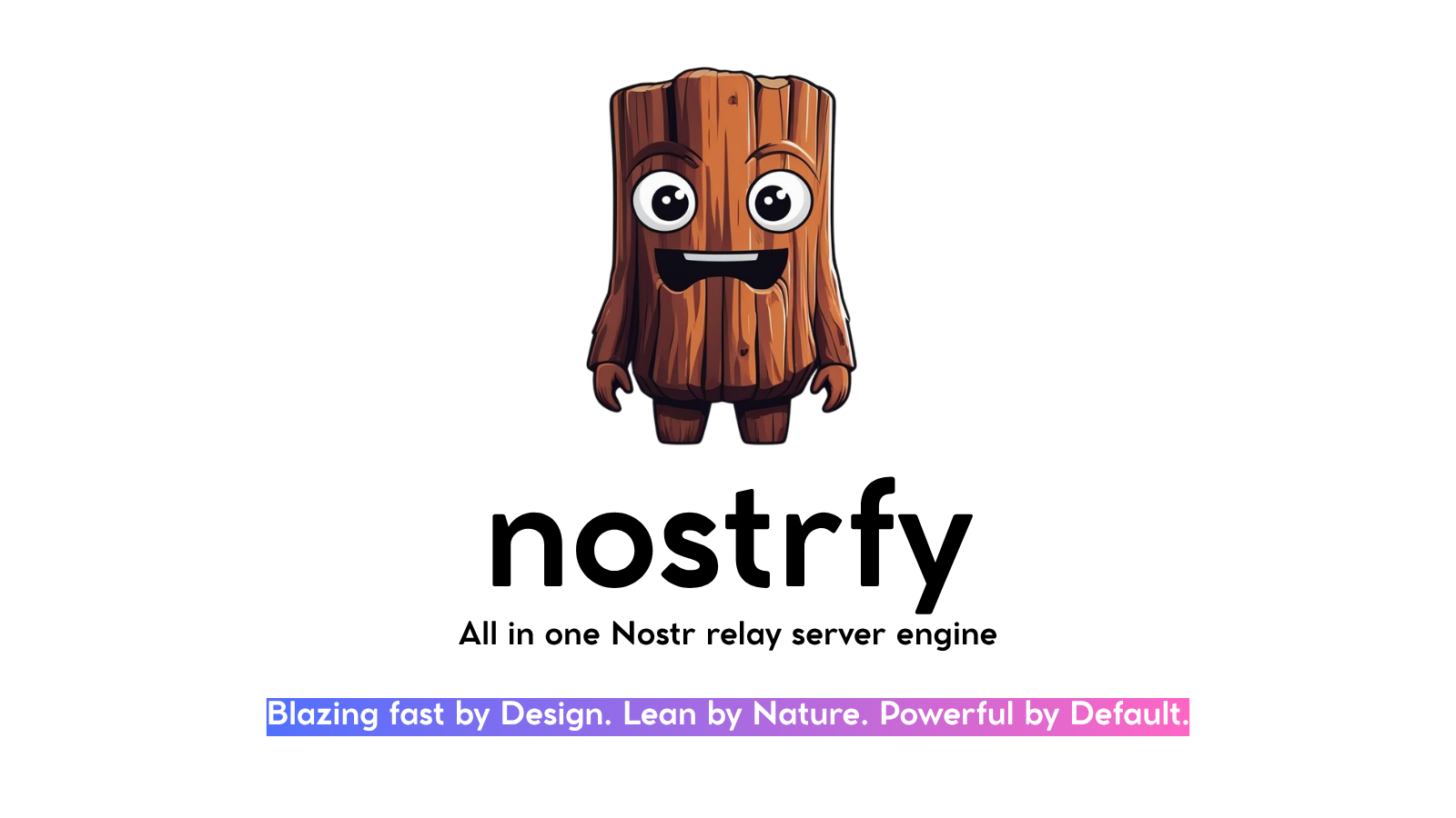 The Nostr Relay Engine You've Been Waiting For: nostrfy v0.1.10